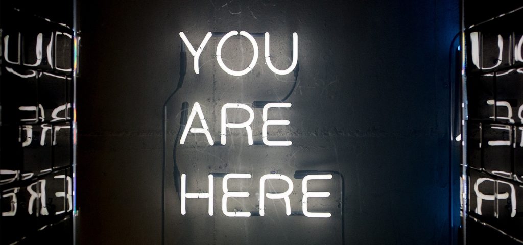 you are here