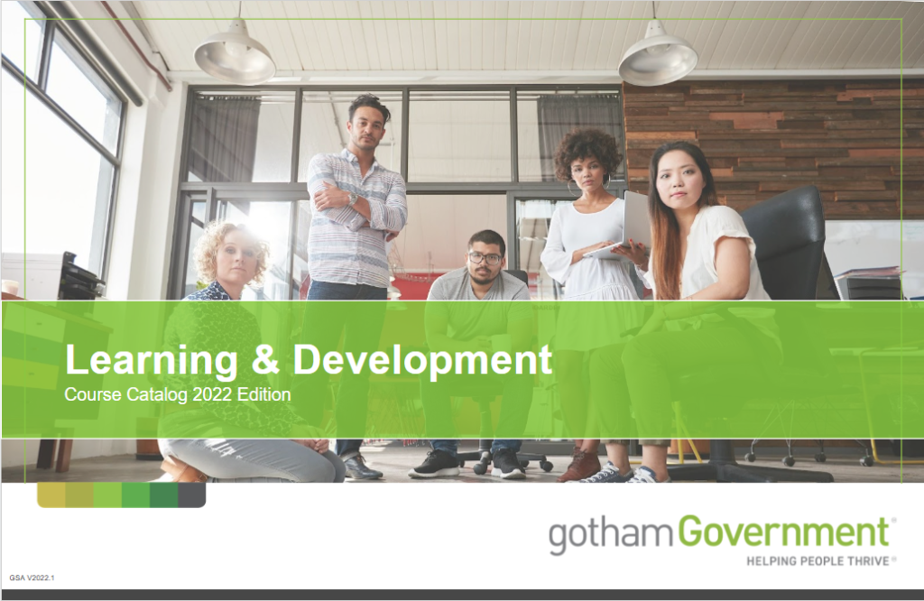Learning and Development Course Catalog